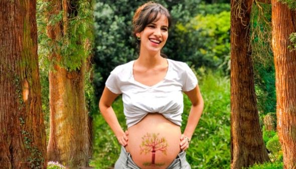 Con tierna foto, Laura Londoño anunció el nacimiento de su segundo hijo