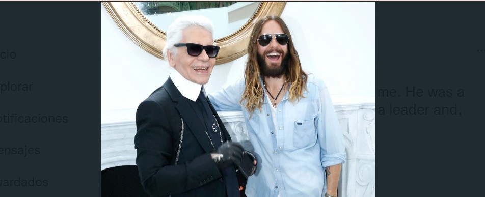 Jared Leto protagonizará el filme biográfico del diseñador Karl Lagerfeld